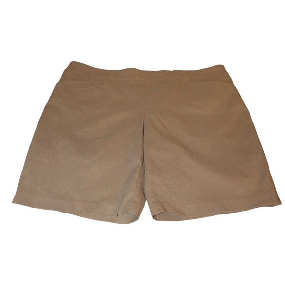 CLEARANCE Time & Tru Bermuda Mid-Rise Stretch Shorts Plus XXL 2X 20 NWT's COMFY